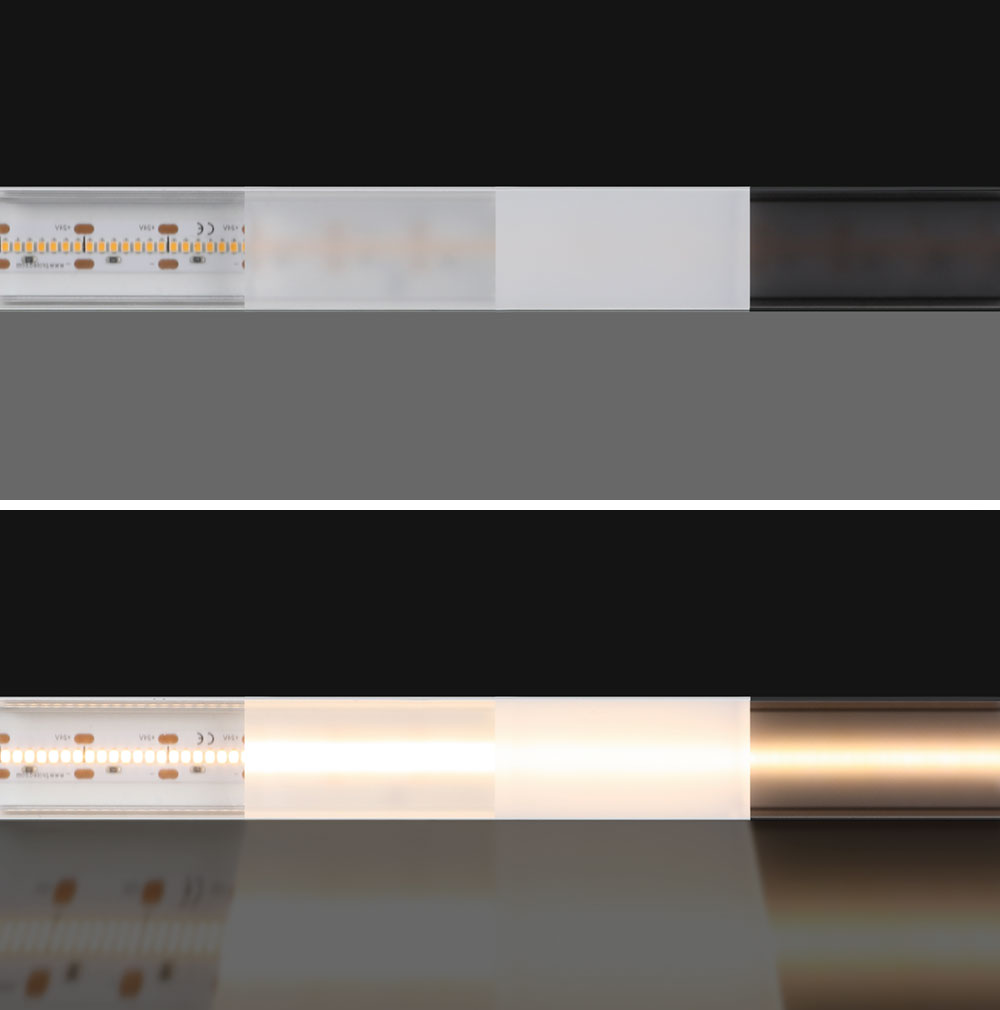 Ruban LED, Grazia pro Flexstrip, blanc, LED, dim, 2700-6500K, 3400 lm,  L500cm, H1cm - SLV